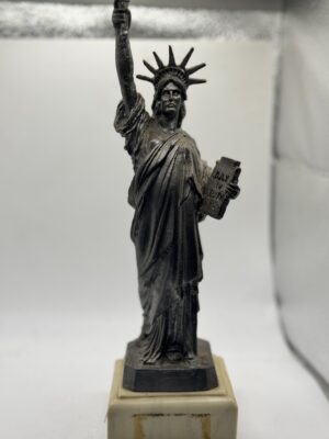 Michael Ricker Statue of Liberty Pewter Sculpture 1985