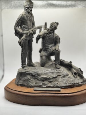 Michael Ricker Together A New Beginning Pewter Sculpture 4/125